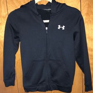 Youth Under Armour Zip-Up Hoodie Small
